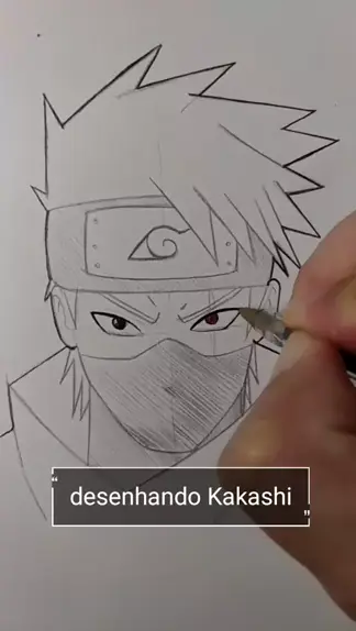 COMO DESENHAR o #KAKASHI 