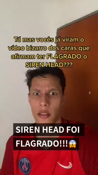 SIREN HEAD FLAGRADO NA VIDA REAL! ( ELE EXISTE ) 