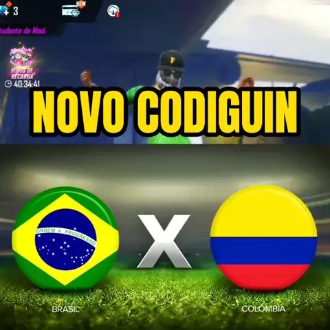 RESGATE AGORA!! CODIGUIN INFINITO, CODIGUIN PARA TODOS DO BRASIL E COLÔMBIA  - FREE FIRE 