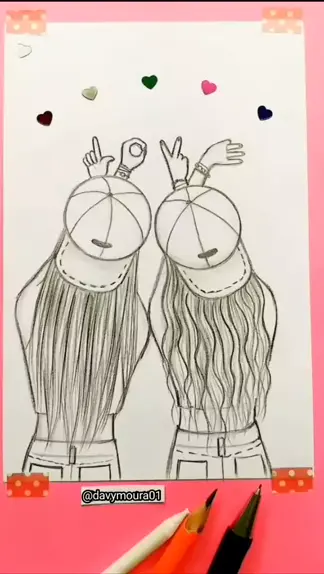 desenhos de bff para imprimir