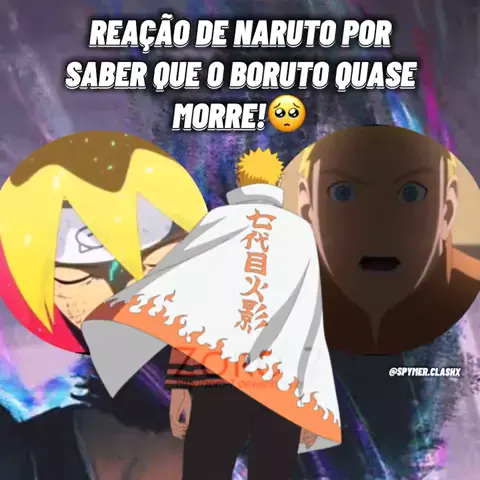 confesso que chorei nesse EP, de ver Naruto assim, o Boruto, e