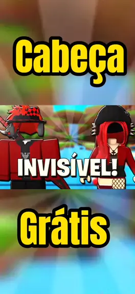 PEGUE ESSES ITENS GRATIS e ganhe a CABEÇA INVISIVEL no ROBLOX