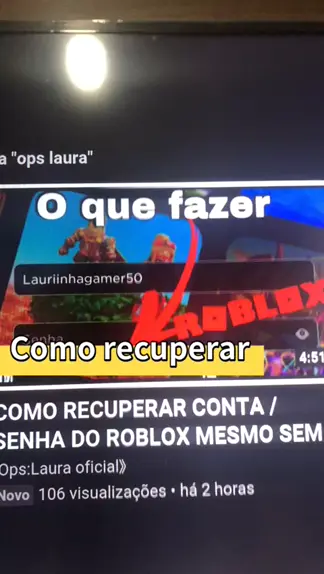 CapCut_como recupera 1 conta antiga do roblox com verificação em