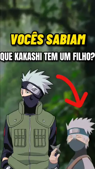 quem e a mae do filho do kakashi