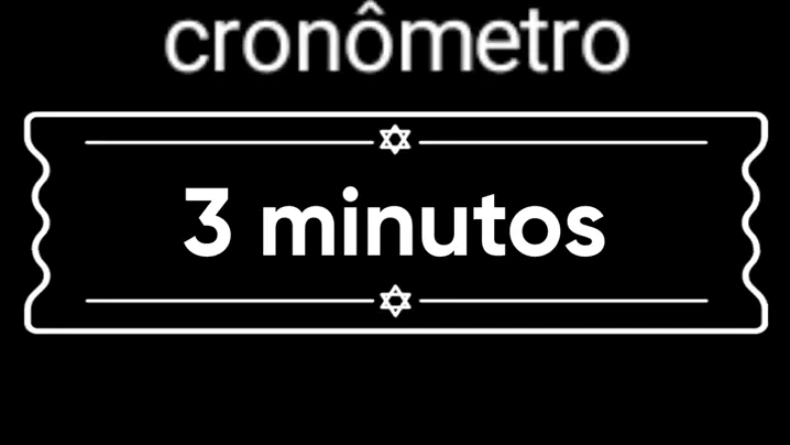 Cronometro 3 online minutos