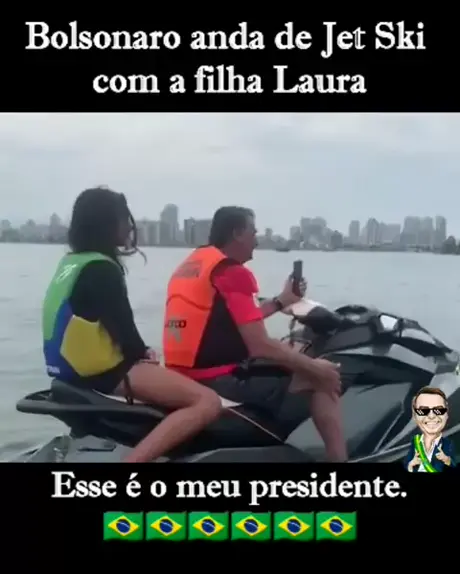 CHOQUEI & Segui SE VEJA: Aos 13 anos, Laura Bolsonaro, filha do  ex-presidente Bolsonaro, aparece em rara foto com a família. - iFunny Brazil