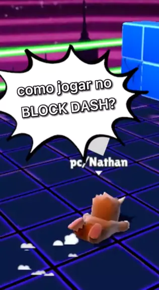 Como jogar Block Dash sozinho 