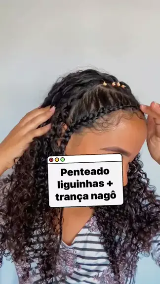 Penteado Infantil com Tranças Bolhas - Mania de Penteado