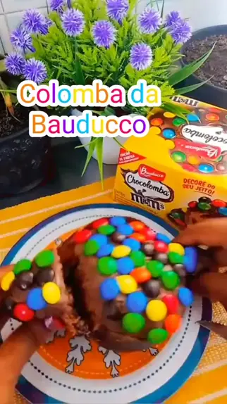 BOLO BAUDUCCO CHOCOLOMBA M&M CHOCOLOMBA 100G | Supermercado Só Laranja