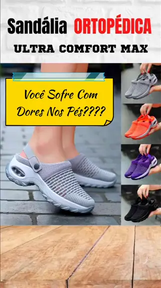 Chinelo Nuvem Ortopédico Plus Comfort