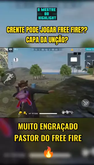 pastor que joga free fire