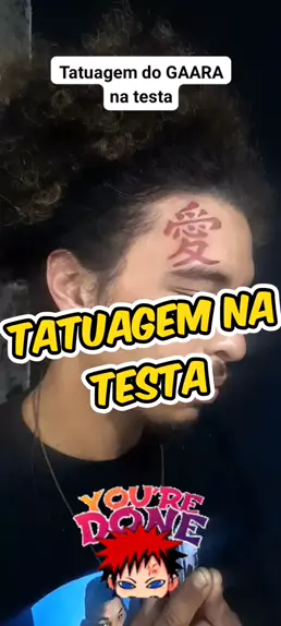 Voces sabem qual o significado da tatuagem na testa do gaara