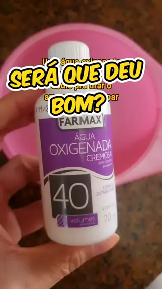 Agua oxigenada best sale para limpar tenis