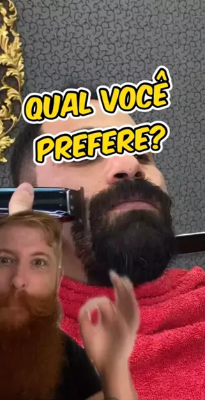 Qual você prefere cavanhaque bigode barba Barbudo barbeiro