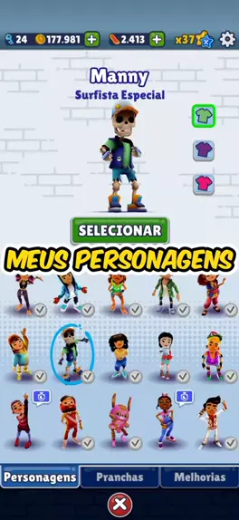 Todos os Personagens do Subway Surfers em 2019 