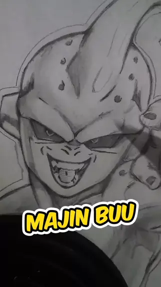Como Desenhar o Majin Boo De Dragon Ball Z, Majin Buu