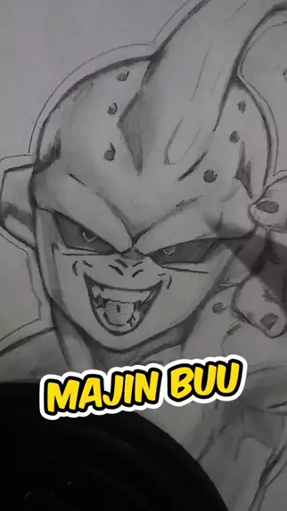 Tutorial de como desenhar o Majin boo