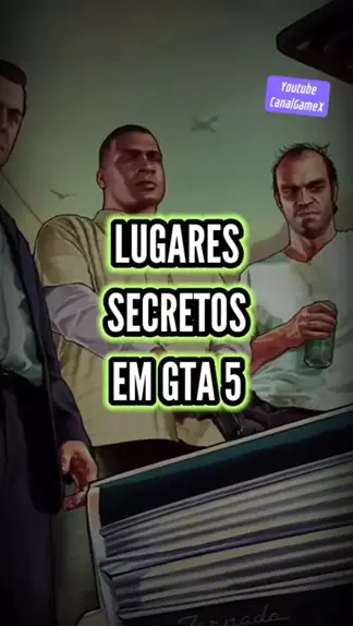 Lugares Secretos no GTA V 😱🔥 #gta #gtav #gta5