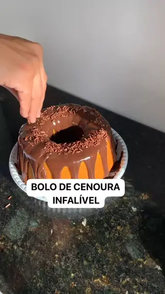 bolo de cenoura cidade jardim