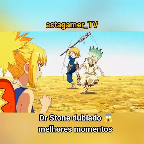 Dr Stone Voltou 😍🌍 