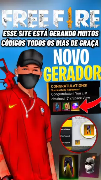 gerador de códigos de free fire