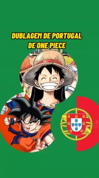 one piece traduzido em portugues de portugal