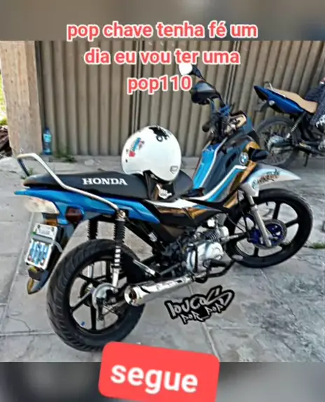 o mulher realiza tudo que me pedir hj moto popi