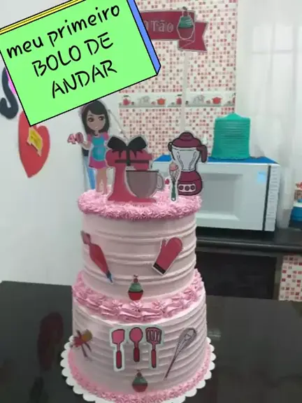 bolo 2 andares roxo com gliter 🥰🥰❤ #bolodeandar #boloroxo