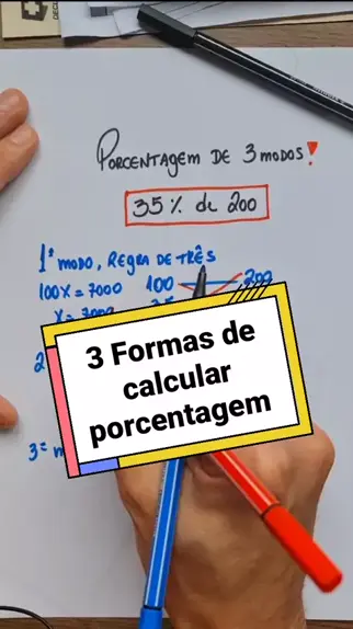 Respondendo a @D🅰️VYZINN🥋 Porcentagem #math #aprendanotiktok