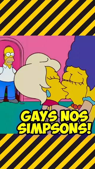 simpsons characters gay