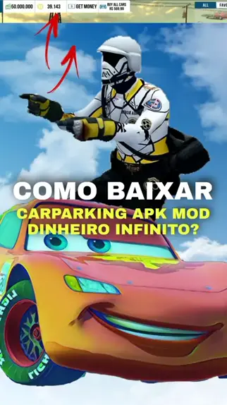 como baixar car parking multiplayer com dinheiro infinito