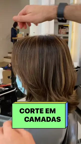 Corte Chanel Em Camadas 