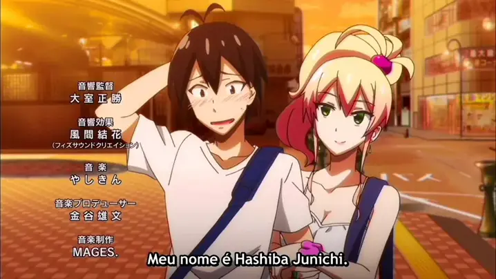 hajimete no gal junichi dublado