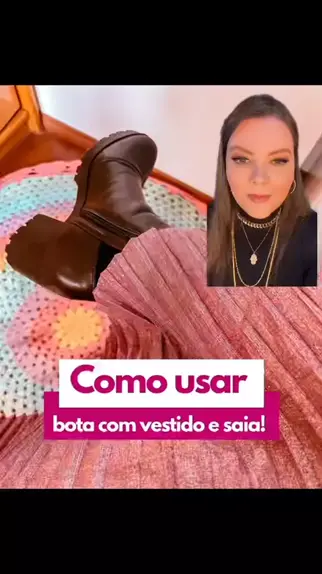 Dica da Juju: como usar bota de cano curto com saia ou vestido