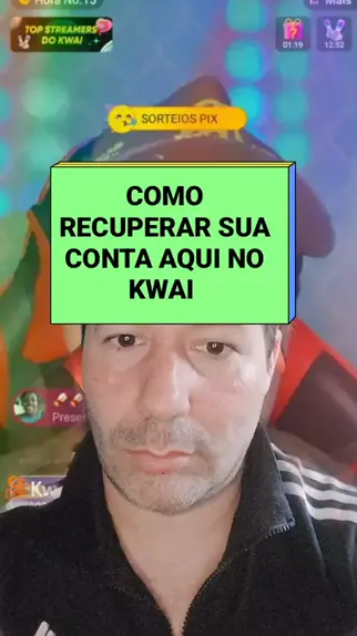 COMO RECUPERAR CONTA DO KWAI 