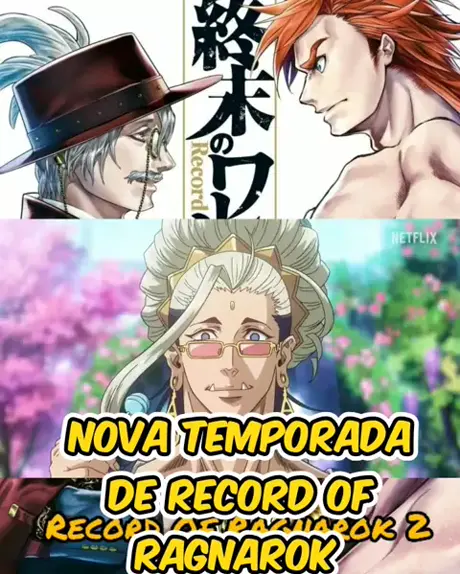 Record of Ragnarok DUBLADO 2 TEMPORADA Na Netflix