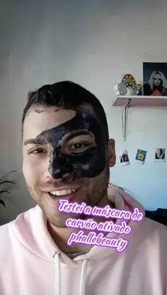 Máscara Facial Peel Off Carvão Ativado Bisnaga 50g PhálleBeauty