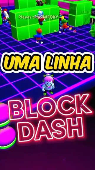 ENCONTREI UM HACKER NO NOVO TORNEIO DO BLOCK DASH LENDÁRIO DO