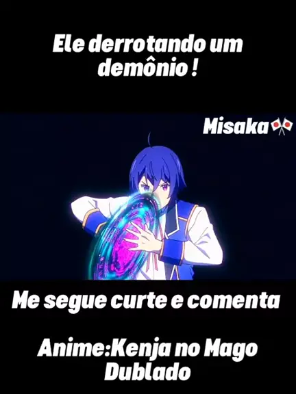 Anime Kenja no Mago dublado Não deixem de curtir, comentar, compartilh