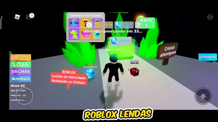 códigos do jogo do roblox lendas da velocidade