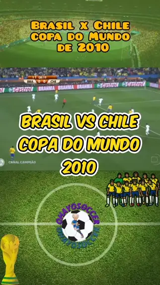 brasil x chile copa 2010