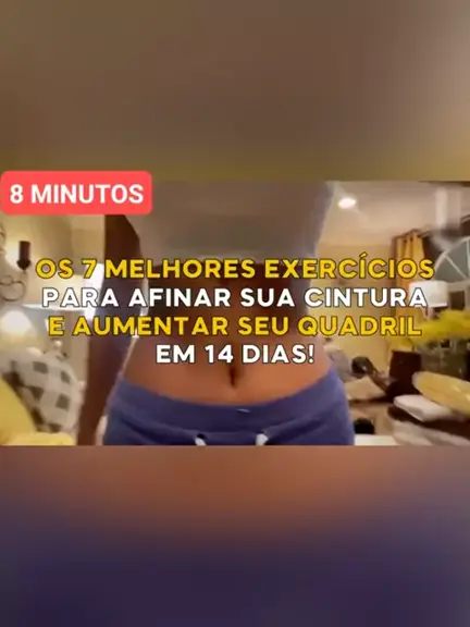 exercícios pra cintura fina