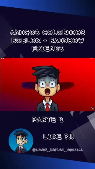 Os amigos coloridos estão atrás de mim! - Roblox (Rainbow Friends