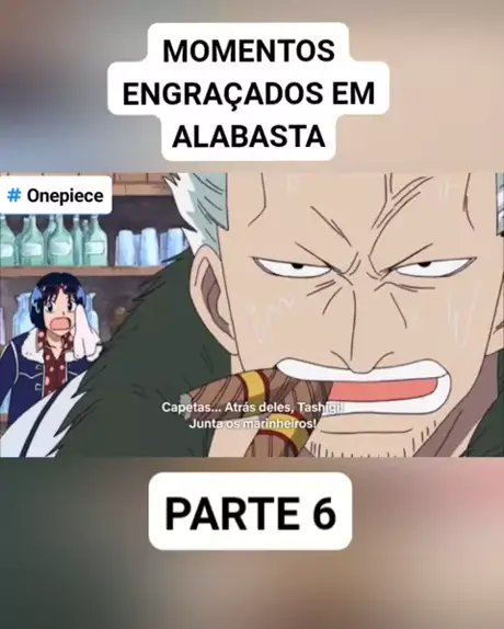 CENAS ENGRAÇADAS DE ONE PIECE DUBLADO (ALABASTA) 6 