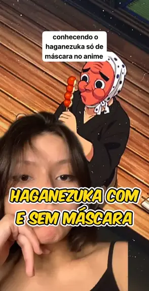 haganezuka sem máscara