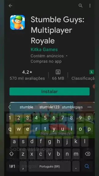 COMO INSTALAR E JOGAR A NOVA ATUALIZAÇÃO DA VERSÃO BETA 0.44 DO STUMBLE  GUYS! 