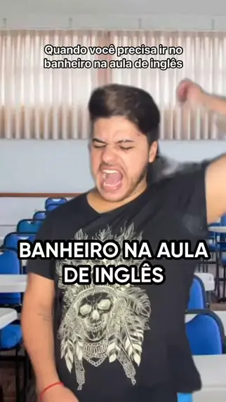 como você pedia pra professora de inglês deixar ir no banheiro? #humor