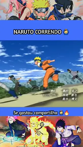 Naruto correndo