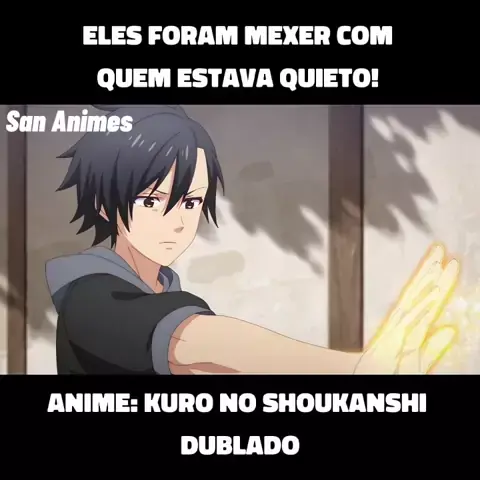 Kuro no Shoukanshi Dublado - Animes Online