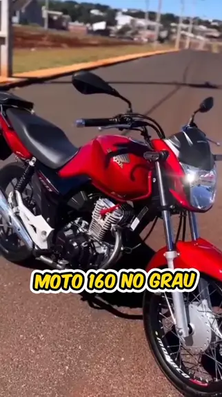 desenho de moto no grau 160